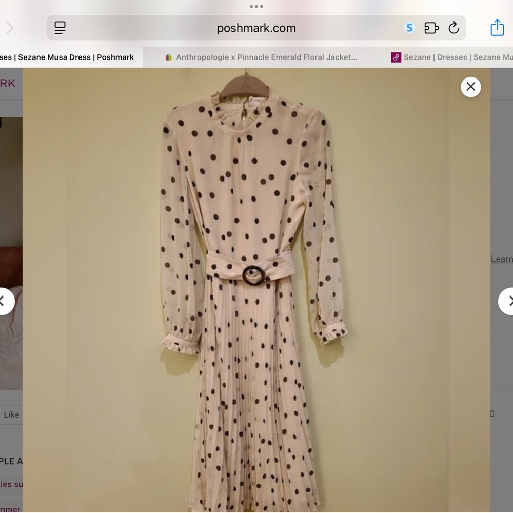 Sezane Musa Dress